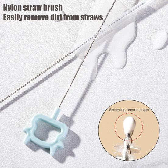 Cleaning Brush Set with Angle Neck Cleaner Flat Cap Scraper