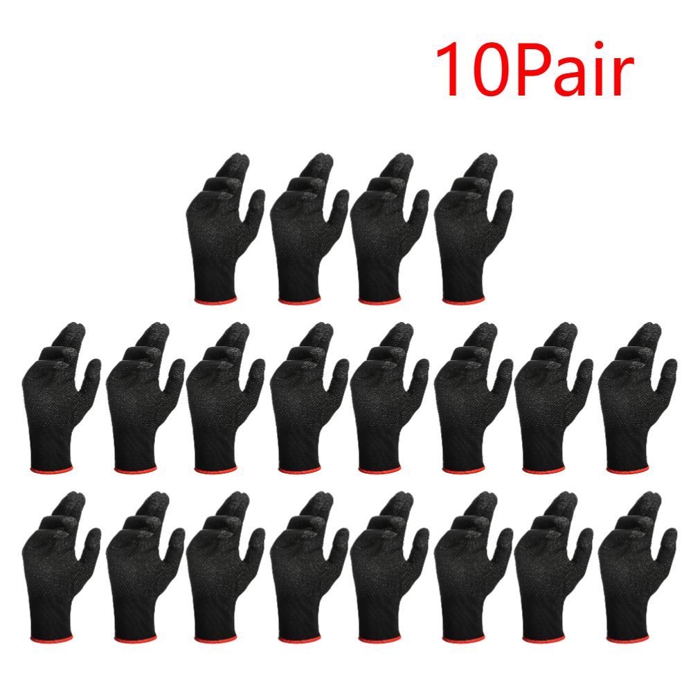 1-10 Paar Unisex Anti-Rutsch Touchscreen-Handschuhe Atmungsaktiv Schweißableitend Gestrickte Thermohandschuhe Motorradhandschuhe Sport Vollfinger