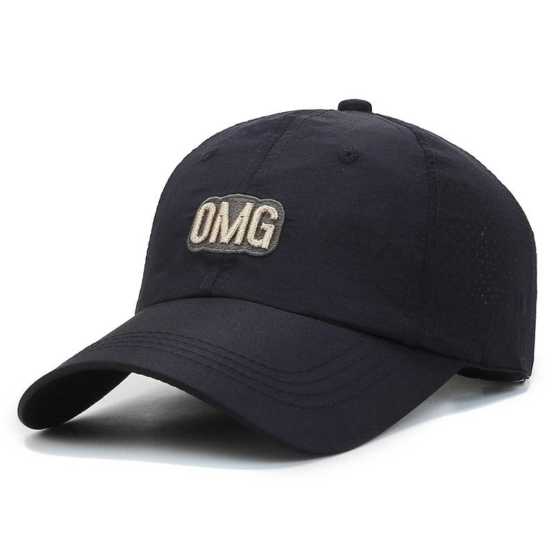 

Hat Male alphabet baseball cap, street fashion trendy hat Male and female couples cap Sun hat Adjustable темно-синий