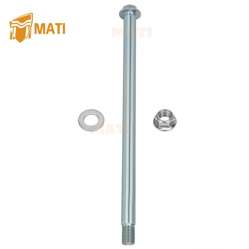 M MATI Swing Arm Pivot Bolt Nut Kit for Honda TRX400EX TRX400X 1999-2014 90121-HN1-000 90305-GE8-003