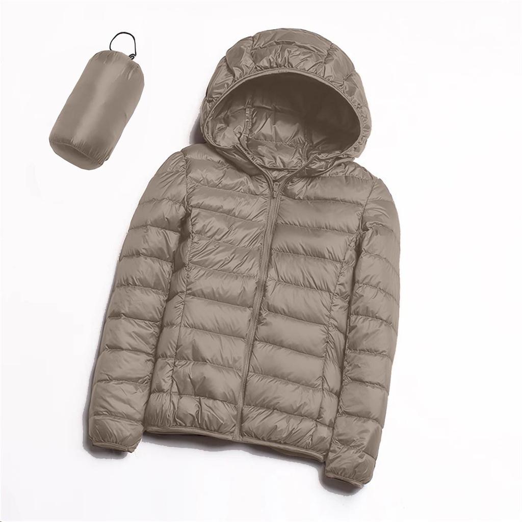 Cappotto invernale caldo da donna, spesso, caldo, sottile, con carenza di soldi