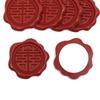 Wax Seal Stamp Kit: Embossed Stamp, Sealing Wax, Stickers for Envelopes, Postcards, Love Letters, and Gifts