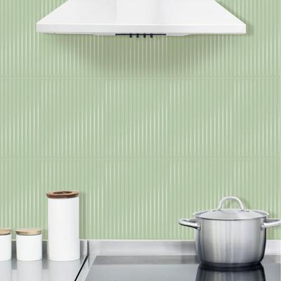 Μοντέρνο Αυτοκόλλητο Peel and Stick Backsplash 11.4*9inch 3D Πλακάκι Τοίχου Αδιάβροχο Λάδι Διακόσμηση Σπιτιού Αυτοκόλλητο Πλακάκι για Κουζίνα Μπάνιο