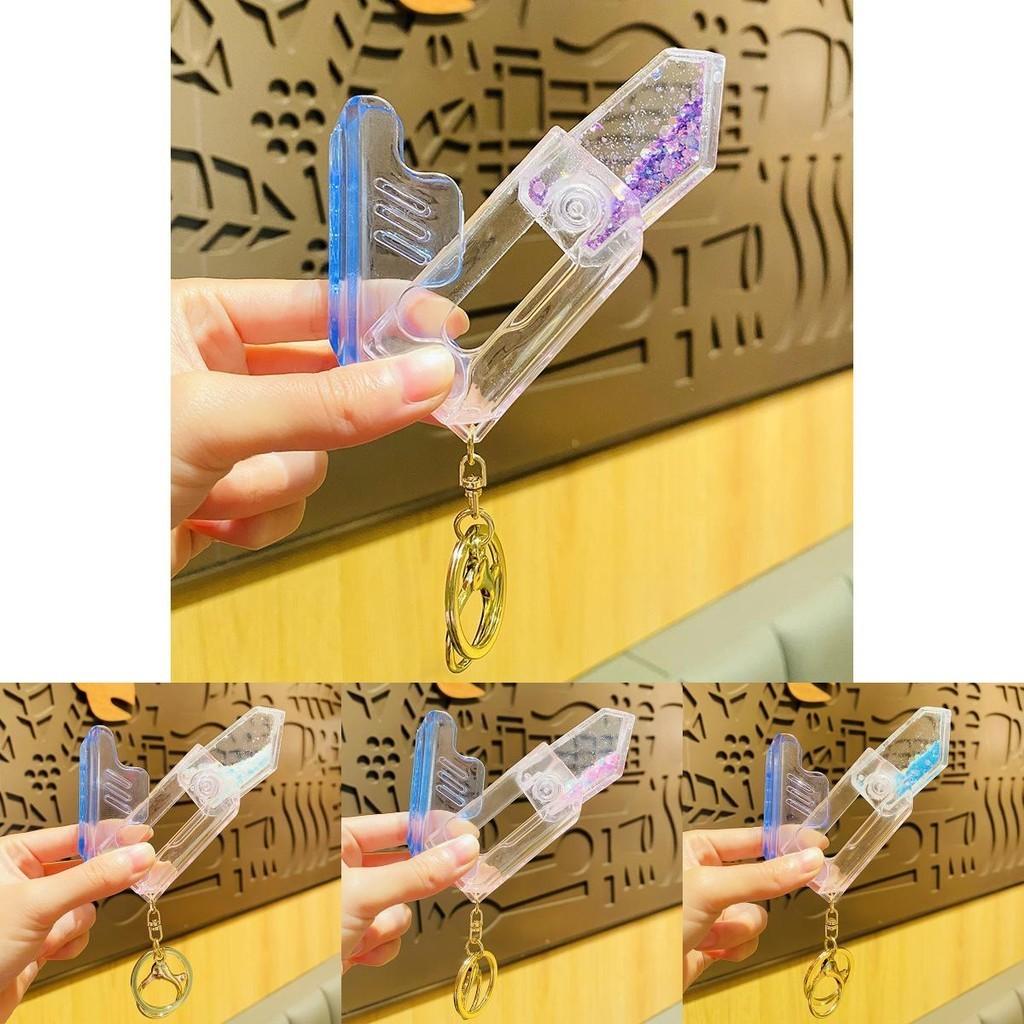 Trendiger Karottenmesser Schlüsselanhänger Lustiges Stressabbau-Spielzeug für Paare und Freunde