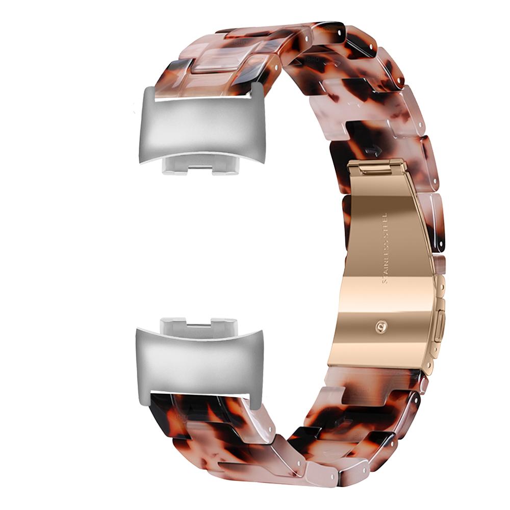 Cinturino in Resina per Charge 6 5 Leggero Traspirante Regolabile Fibbia Pieghevole Cinturino Orologio Accessori per Fitbit Charge 5 6
