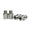 2pack Bike Pedals Thread Converter Bike Quickly Release Hubs Conversion Adapters for Smooth Cycling