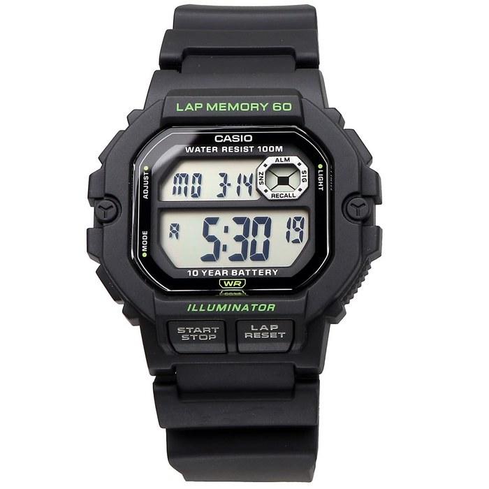 Casio Sport Gear Digital Men's Watch WS-1400H-1AV Black