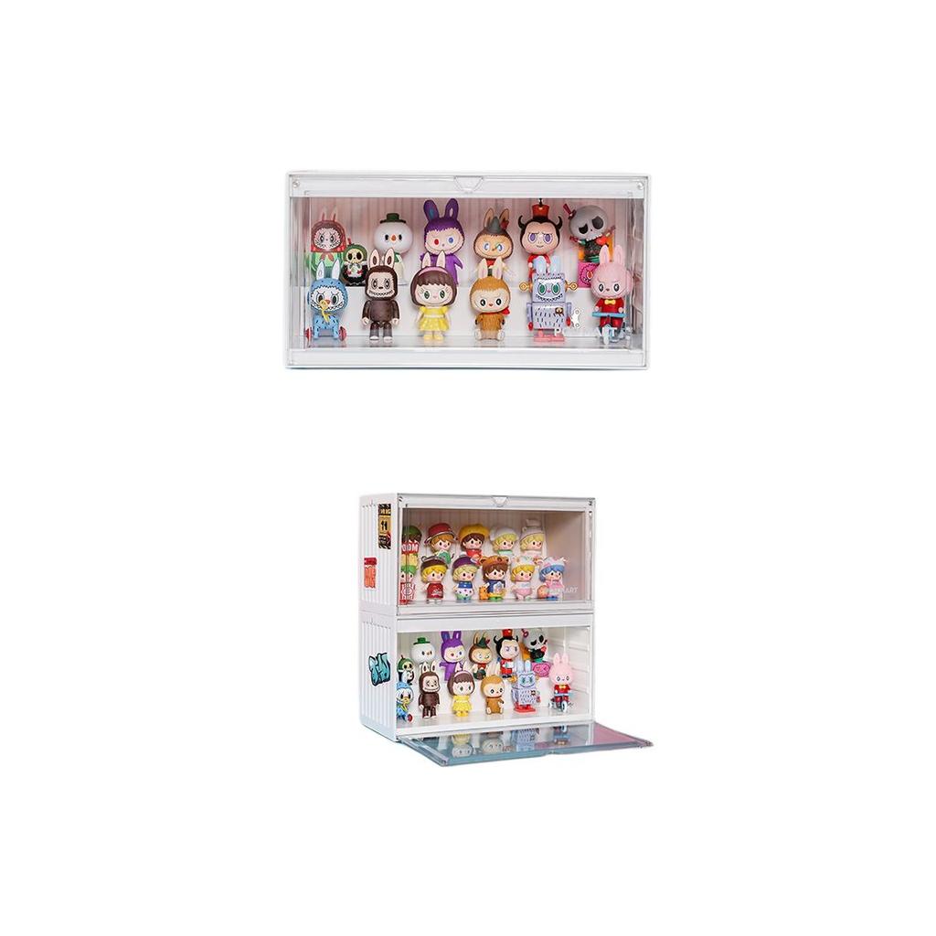 New POP MART Container, Luminous Display Case 19cm Model Accessories 19cm 6941448648222-1
