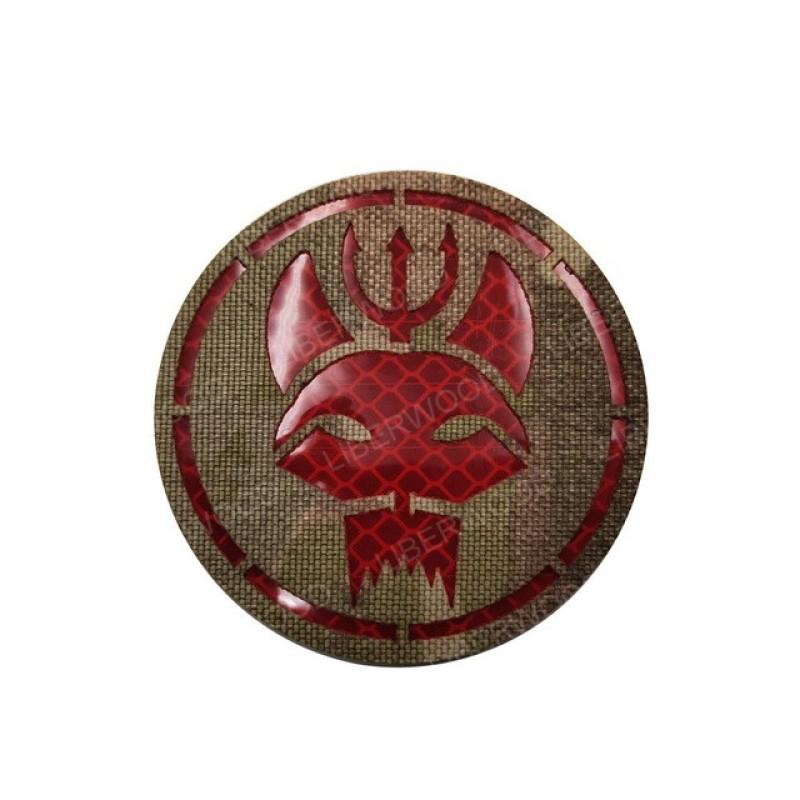 Seal Team Infrared IR patch Navy Seals SWAT Reversed Patches Multicam Military CP camo Reflective