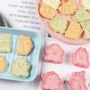 8Pieces Cookie Molds Halloween Biscuit Cutter Ghostly Shape Cookie Molds Baking Tool Suitable for Familys Gatherings