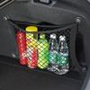 1pc Car Trunk Black Storage Bag Universal Car Storage Net Mesh Pocket Organizer Car Stowing Tidying Auto Interior Accessories