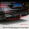 Brabus Rear Diffuser Tailpipes for Mercedes-Benz E-Class W213 (2017+), Sport Upgrade, Four-Door Model