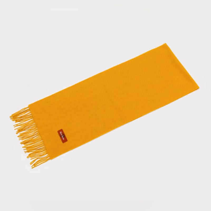 RECLOW RECLOW 100% Wool Muffler Mustard
