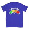 Funny Low Cortisol Levels Meme T Shirt Summer  Harajuku T Shirts Adult Cotton ONeck Clothing Short Sleeve Awesome Tops