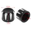 AQIMY Motorcycle Front Axle Slider Aluminum CNC Shallow Cut Compatible