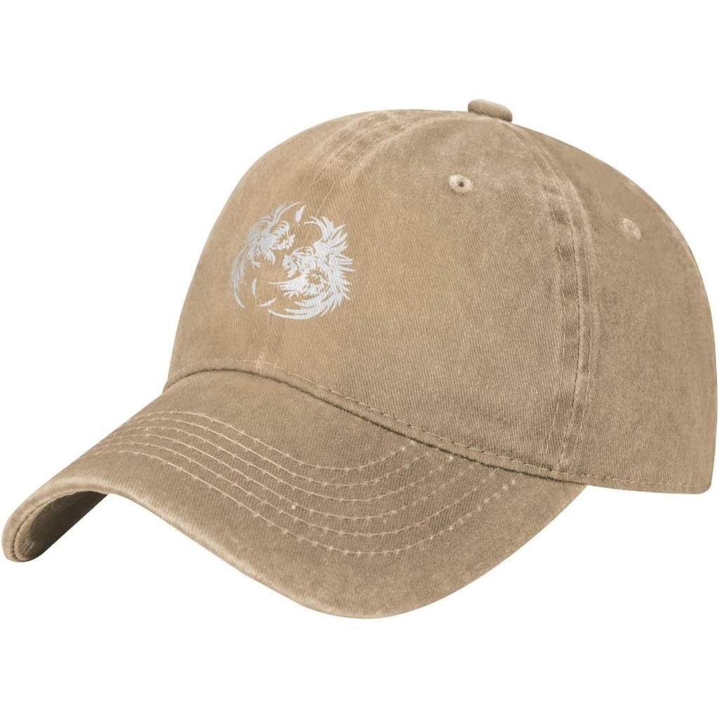 Fighting Roosters Baseball Cap Washed Cotton Adjustable Low Profile Dad Hat for Unisex