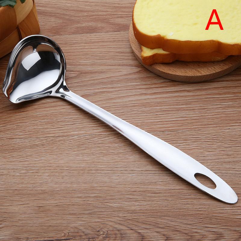 1Pc Stew Dipper Long Handle Cooking Tools Soup Stainless Steel Duck Mouth Shaped Spoon Kitchen Ladle Tableware Scoop Restaurant