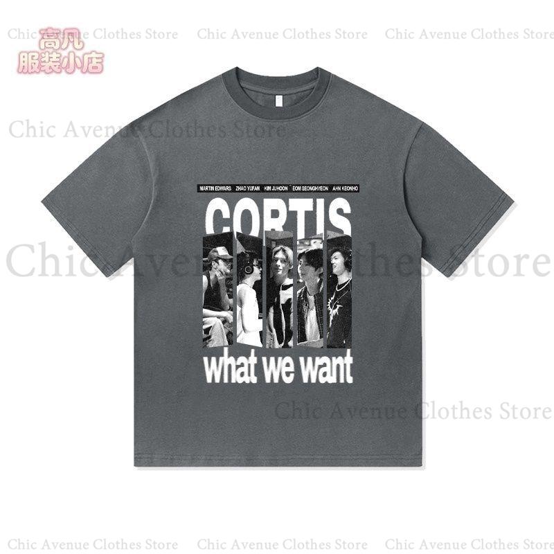 Kpop Cortis Series Tshirt for Fans Cotton Summer Tee Short Sleeve Tops Casual Clothes T Shirt for Unisex Women Fashon Tshirts
