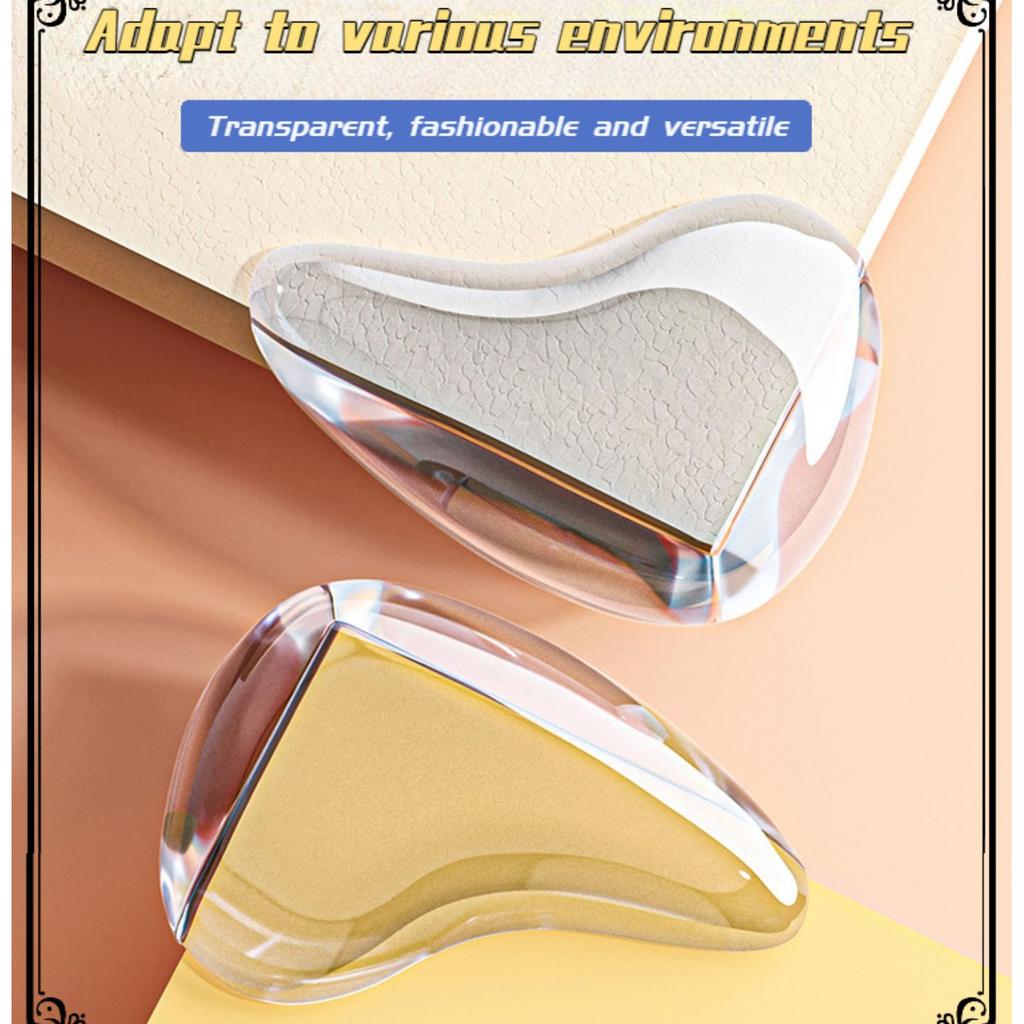 Narożnik stołu - narożnik chroniący przed kolizją Miękki - uderzeniowy Osłona narożnika prostego Krawędź stołu Krawędź szafki Krawędź szafki Szklana osłona ochronna Przezroczysta silikonowa naklejka