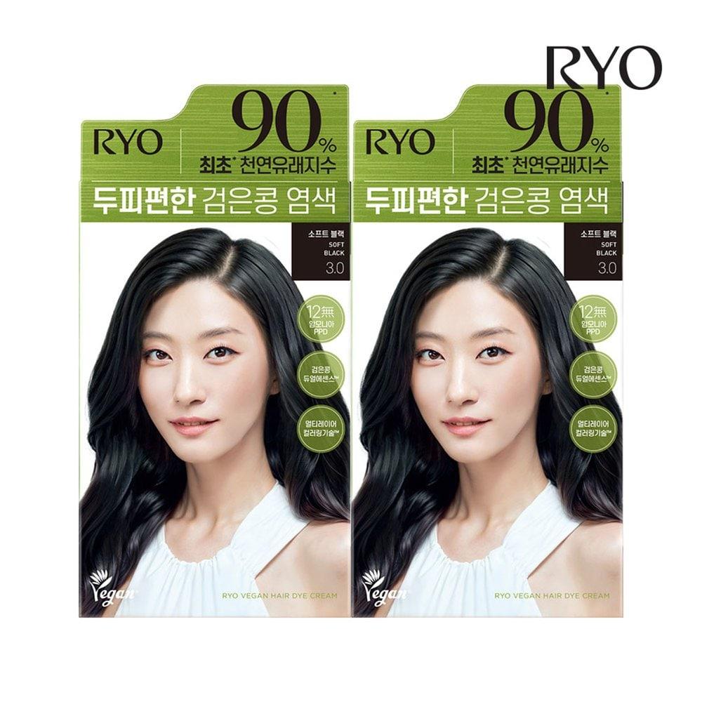 

[NEW] Ryeo Scalp Comfort Black Bean Dye 3.0 Soft Black 120g 2ea
