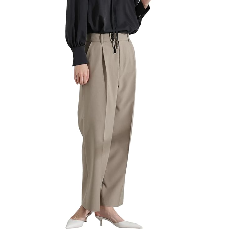 

[Nano Universe] light function tack Semi-wide pants (Setup possible) ladies M 053 mocha 669-5127300