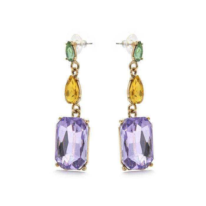 Luxenter Phiaqua Earrings and 18k Gold Plated