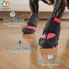 ATUBAN Dog Shoes for Dogs,Hot Pavement Summer Puppy Dog Boots & Paw Protectors with Soft Anti-Slip Rubber Sole, Walking Running
