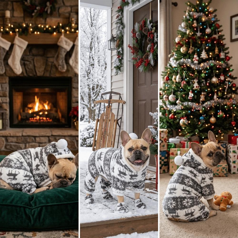 

Plush Lining Four Leg Apparel Four Leg Cut Pet Bodysuit Animal Coverall Daily Household Use S