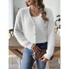 Women S Faux Fur V Neck Long Sleeve Single Button Short Cardigan Coat