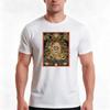 Mahakala Buddhist Thangka TShirt Summer Casual Cotton Tee Oversized Streetwear Tops Vintage Graphic Print Unisex Unisex Unisex