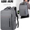 Simple Backpack Large Capacity Fashionable Laptop Bag Multifunctional Wear-Resistant Practical Storage Travel Bag