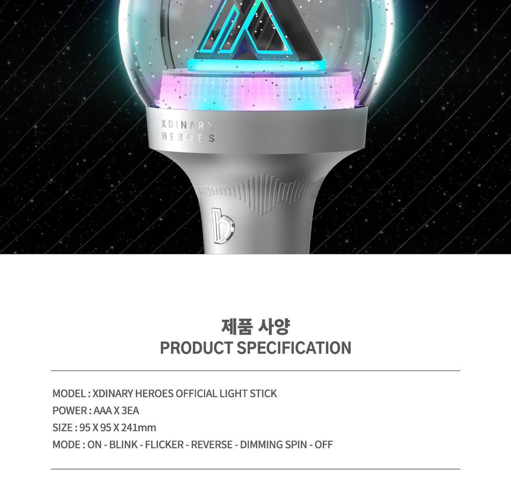 Xdinary Heroes OFFICIAL LIGHT STICK (Fanlight)