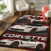 1 Stück Corvette Z06 Icon Teppich Büroteppich Innen Außen Fußmatte Rutschfest Weich Bequem Wohnzimmer Weihnachten Halloween Xmas Geschenk Ed92410
