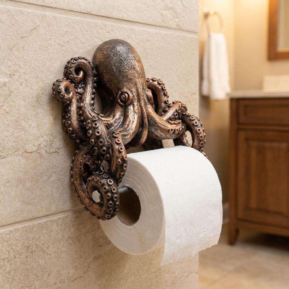 Coastal Style Sea Turtle Toilet Paper Holder Cute Napkin Storage Figurine Ocean Beach