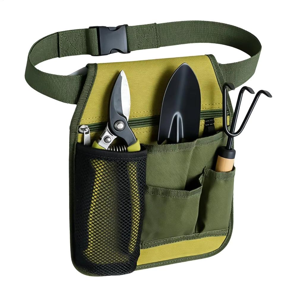 Multi-Pocket Convenient Storage Bag Portable Gardening Essential Belt Bag  Pruning