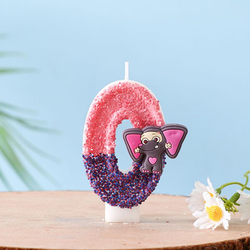 Creative Crazy Animal Candles for Kids  Birthday Cake Party
