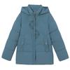Middle-aged and Elderly Ladies Plus Size Fashion Down Cotton-padded Jacket Short Loose Winter Mother Retro Hooded Cotton-padded Jacket