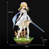 Lumine Anime Action Figure Barbara Aether Figurine Collectible Model Doll Toy Gift