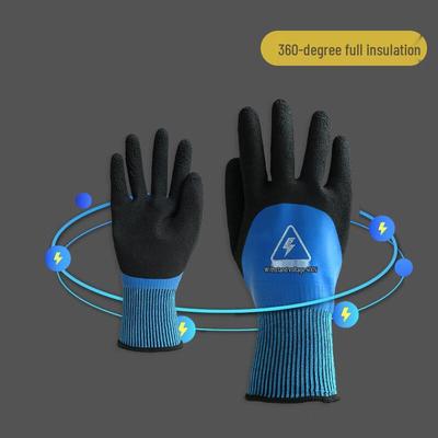 Xuyang Lancai 400V Electrician Insulating Gloves