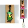 Moomin Amime Hippo Scarecrow Pvc Cartoon Luggage Identifier Tag For Travel And Packing