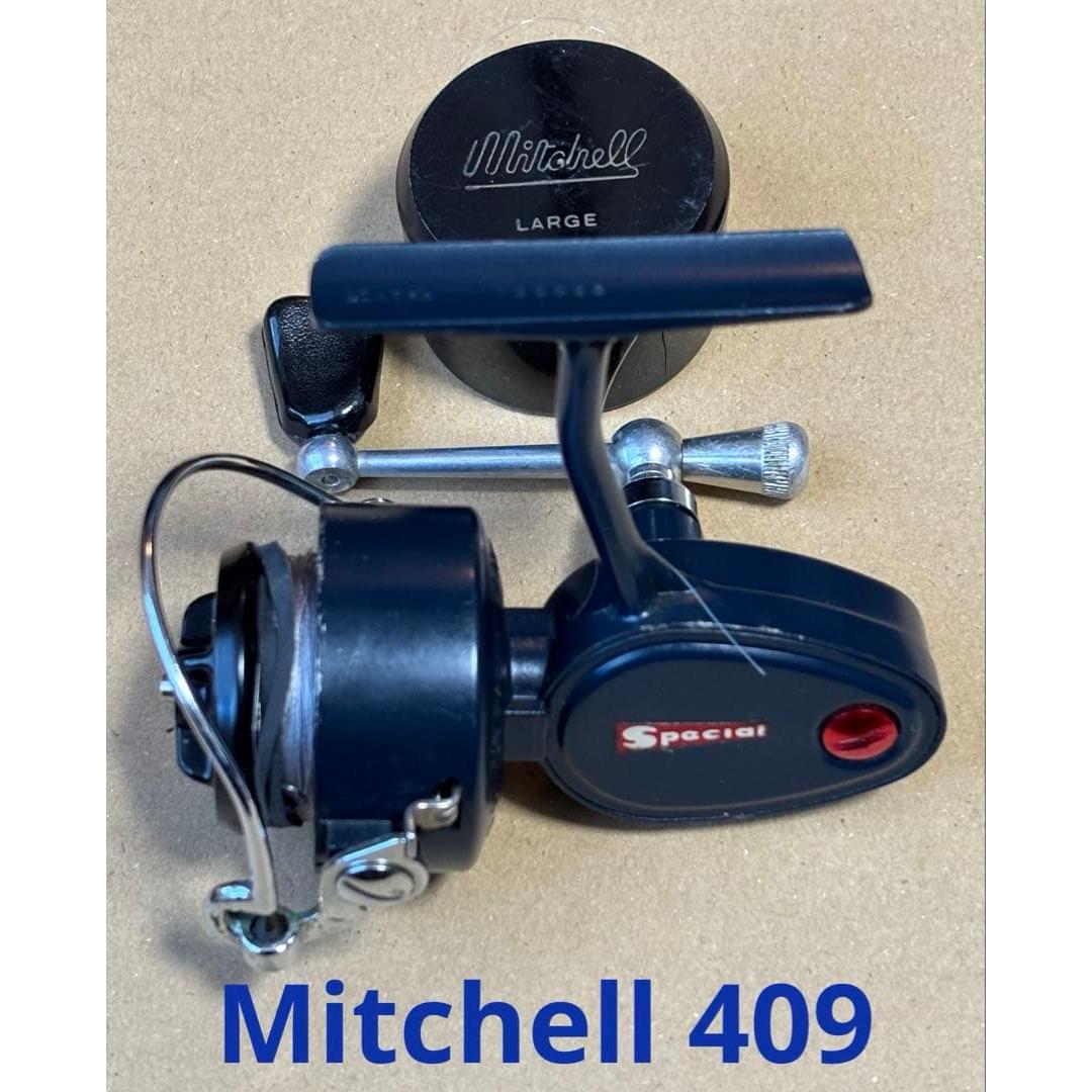 Used Mitchell 409 reel [Good condition, with spare spool]