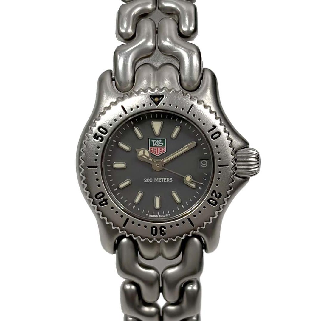 

[Battery replaced] TAG Heuer TAG Heuer S99.208M Cell Gray Ladies [Used]
