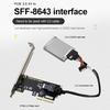 Expansion Controller Card PCI-E Riser Card Adapter PCIE Expansion Card PCI-E To U2 Card Game PCIE Card Extender PCIe Converter Expansion Adapter