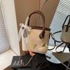Nuova piccola borsa estiva da donna alla moda a tracolla messenger borsa a secchiello portatile popolare ora