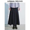UR Washed Denim A-Line Skirt