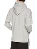 Champion Half Large Script Logo Oxford Size M Men's Hoodie, Fleece-Lined, Sleeves, Logo, Print, C3-N119, Gray,