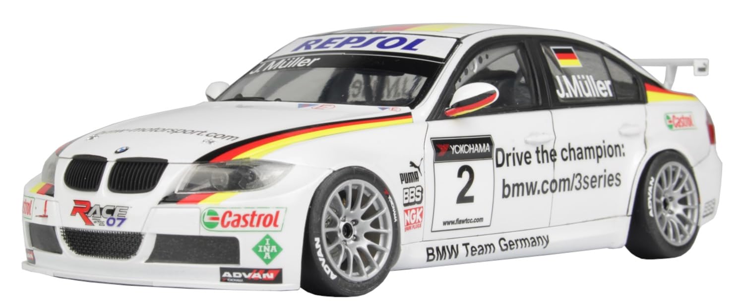 

Racing Series BMW 320si E90 2008 WTCC Browns Hatch Winner Plastic Model Kit PN24037 Platz/NuNu 1/24
