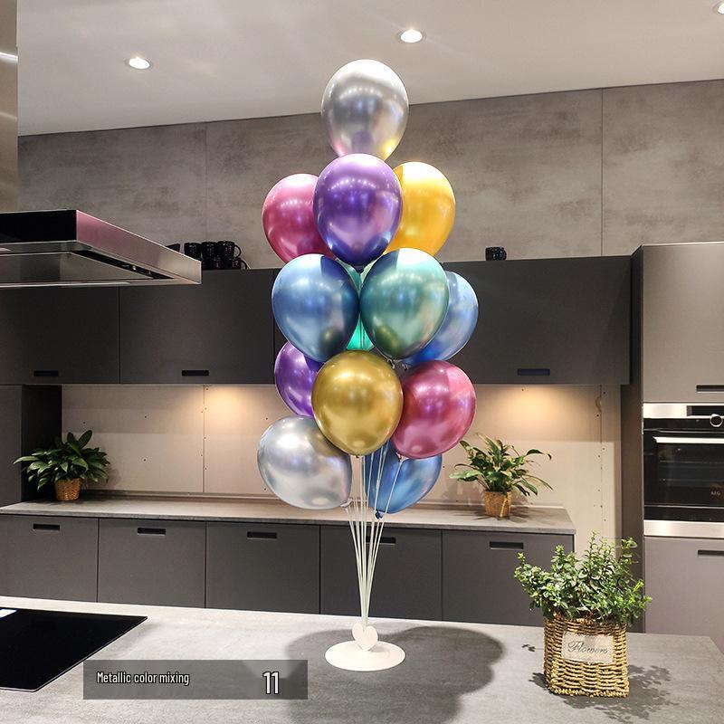 Floating Balloon Stand for Weddings and Birthdays: Room Decoration and Party Pillar.