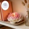 Valentine's Day Rose Silicone Mold DIY 3D Rose Flower Aromatherapy Candle Gypsum Resin Cement Crafts Soap Mold Home Gift