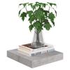 VidaXL Étagères murales flottantes 4 pcs Gris béton 23x23,5x3,8 cm MDF